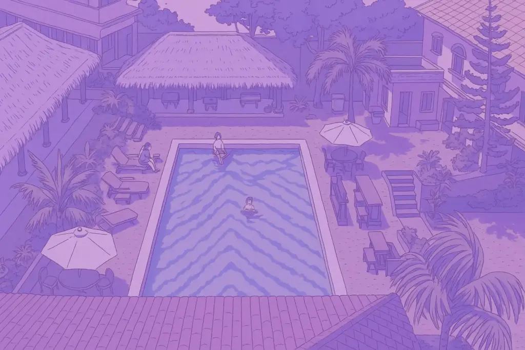 Musik di Spa & Kolam Renang Hotel: Suasana Relaksasi yang Konsisten